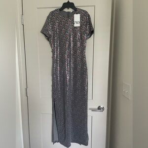 NWT Zara sparkly dress size M